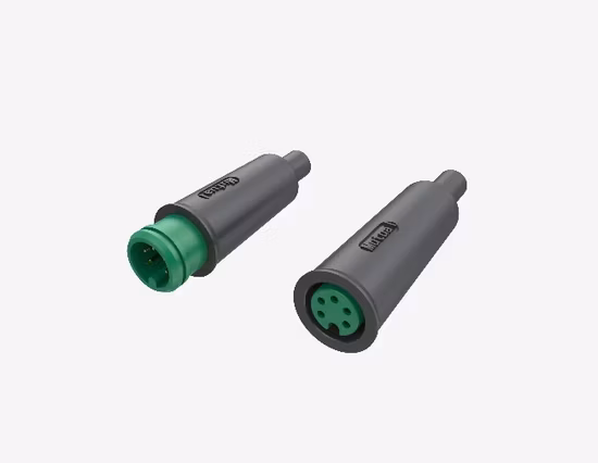 Fio de conexão de plugue de ar para cabo Mini DIN