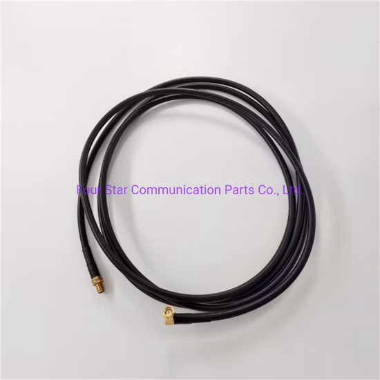  Conector coaxial RF à prova d'água com conector fêmea 7/16 DIN para.  Cabo 141